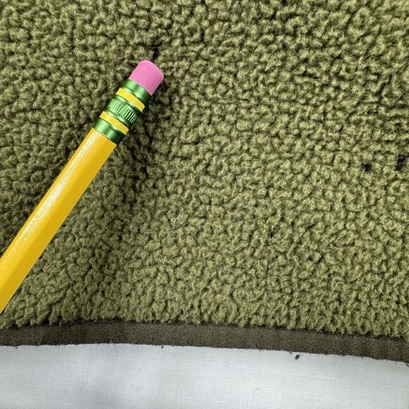 The North Face Men's L Carbondale 1/4 Snap Pullover Fleece Jacket - Olive - Picture 13 of 16